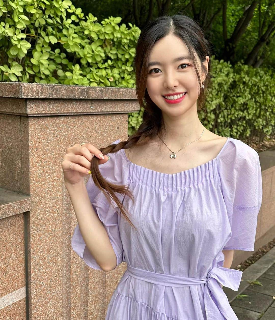 チン・セヨンさんのインスタグラム写真 - (チン・セヨンInstagram)「머리땋기🎀」7月1日 11時39分 - jinseyun.go