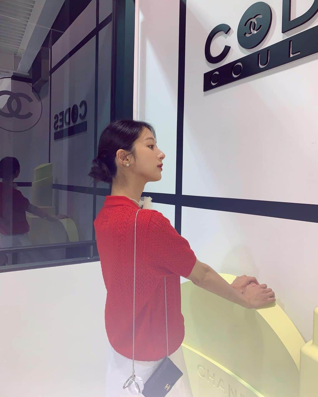 ミナ さんのインスタグラム写真 - (ミナ Instagram)「Love Red♥️ @chanel.beauty.korea   #CodesCouleur #샤넬코드컬러 #샤넬코드컬러팝업」7月1日 12時13分 - blossomh_