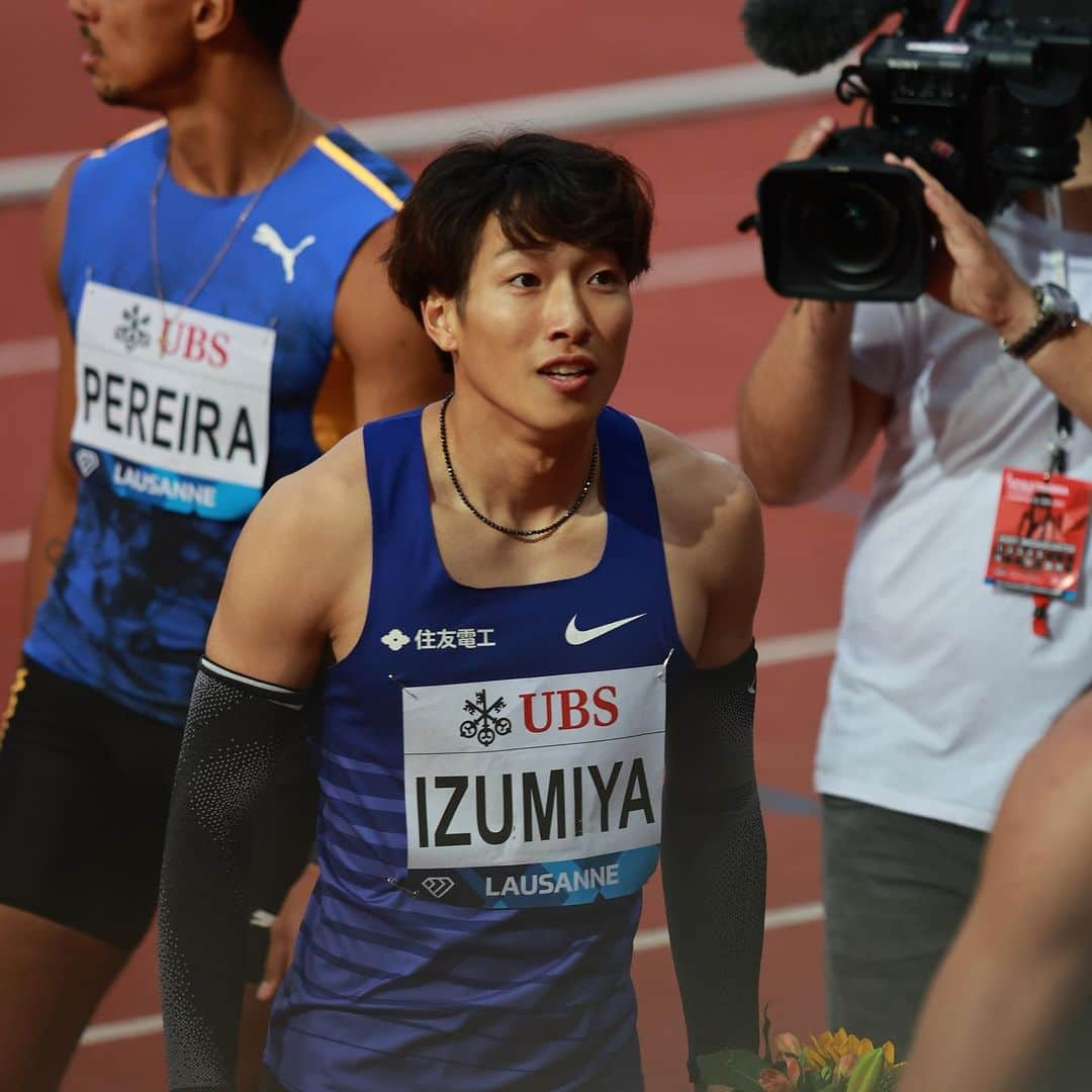 泉谷駿介さんのインスタグラム写真 - (泉谷駿介Instagram)「It’s fine margins when it comes to the 110m Hurdles and tonight was no different💪  @izumi12388 takes the win in a time of 13.22🔥  #LausanneDL🇨🇭  📸 @chiammmmonte for Diamond League AG」7月1日 3時53分 - izumi12388