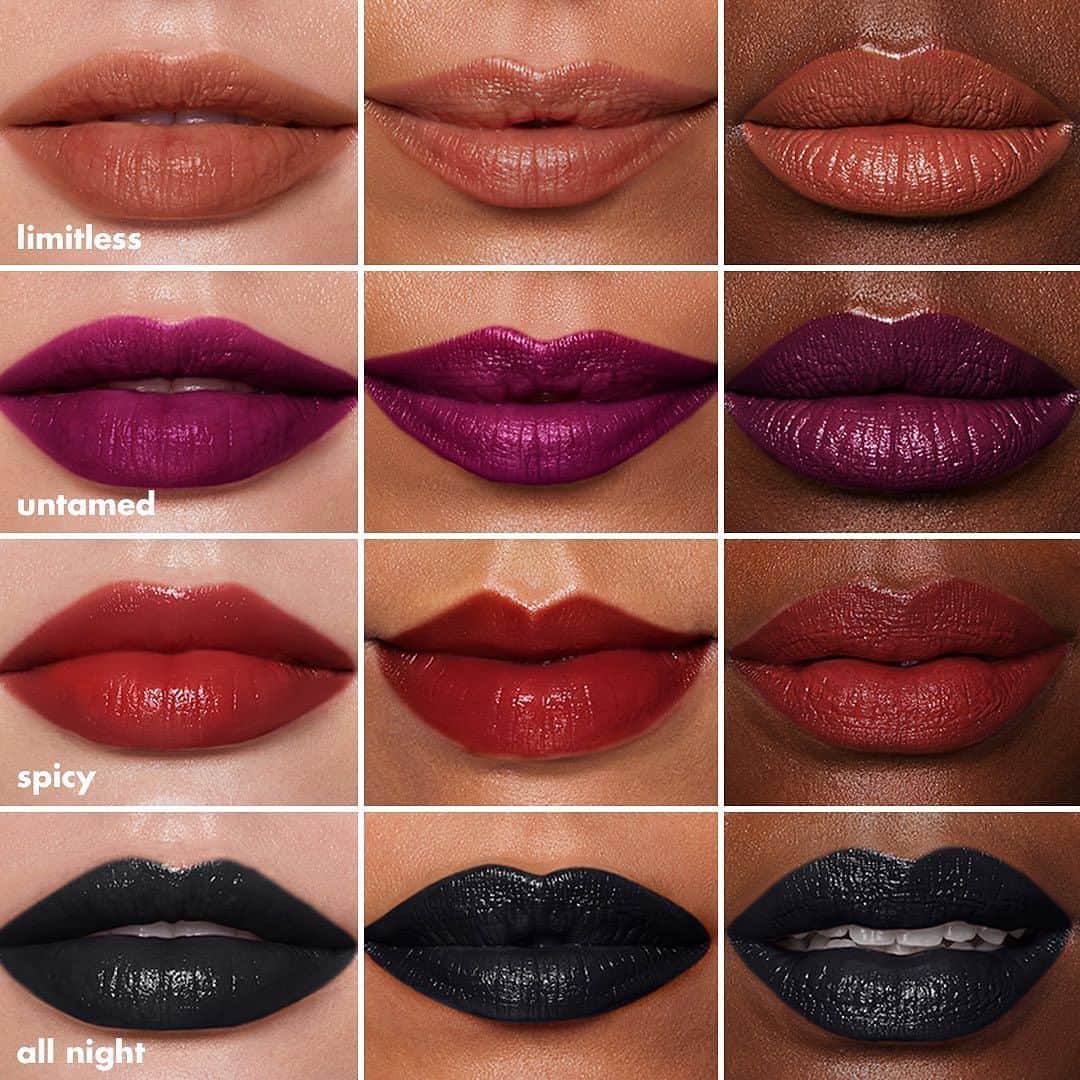 e.l.f.さんのインスタグラム写真 - (e.l.f.Instagram)「SWIPE ➡️ for all the ways to O 💋 O FACE Satin Lipsticks comer in 20 sultry shades with one-swipe pigment, a satin finish and a comfortable formula that lasts 🤤  Which shade is your fave?! Tell us in the comments 👇  Tap to shop for $9! 💄 #elfcosmetics #elfingamazing #eyeslipsface #crueltyfree #vegan」7月1日 3時56分 - elfcosmetics