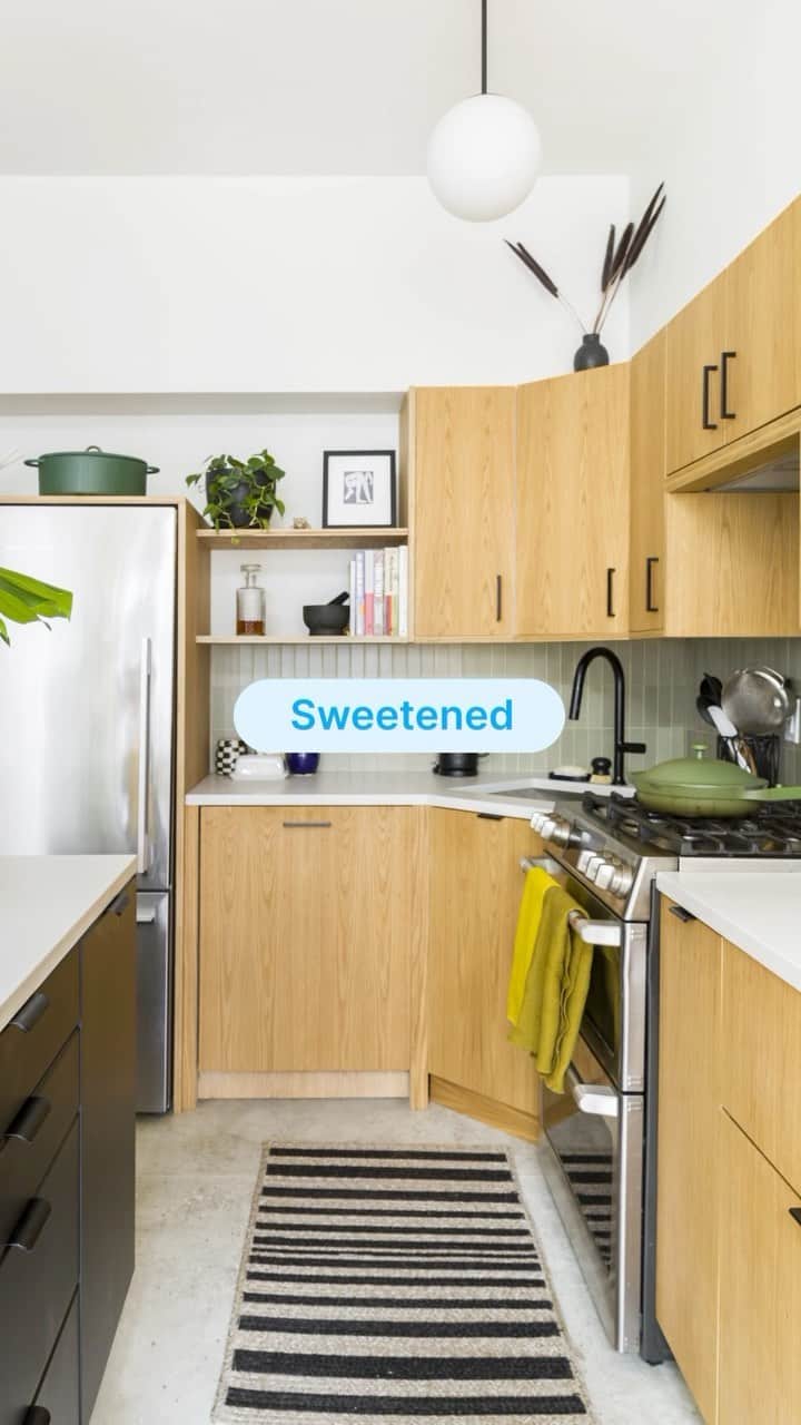 Sweeten Homeのインスタグラム：「Dreaming of a remodel? Transform your kitchen, bathroom, or entire home with our trusted contractors and personalized support. Renovate with Sweeten! ✨ Check out our blog and newsletter for endless before & afters, inspiration, and tips 🤩 sweeten.com」
