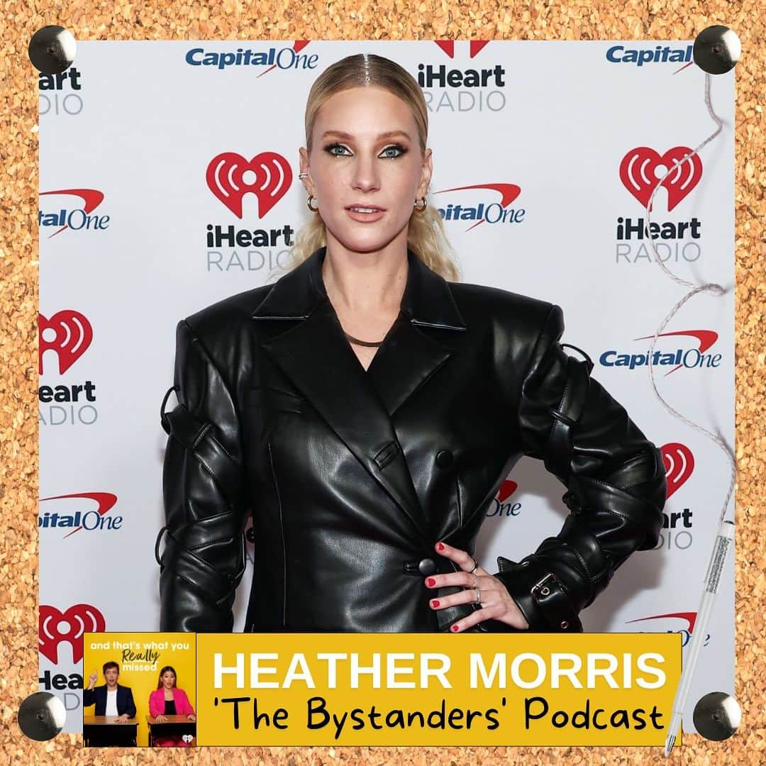 ヘザー・モリスのインスタグラム：「Go listen to latest episode of That’s What You Really Missed where we talk about my latest project The Bystanders Season 2 starring Jane Lynch, Kathleen Turner, Joe Lo Truglio, Beth Dover, Margaret Cho, and so many morreeee」