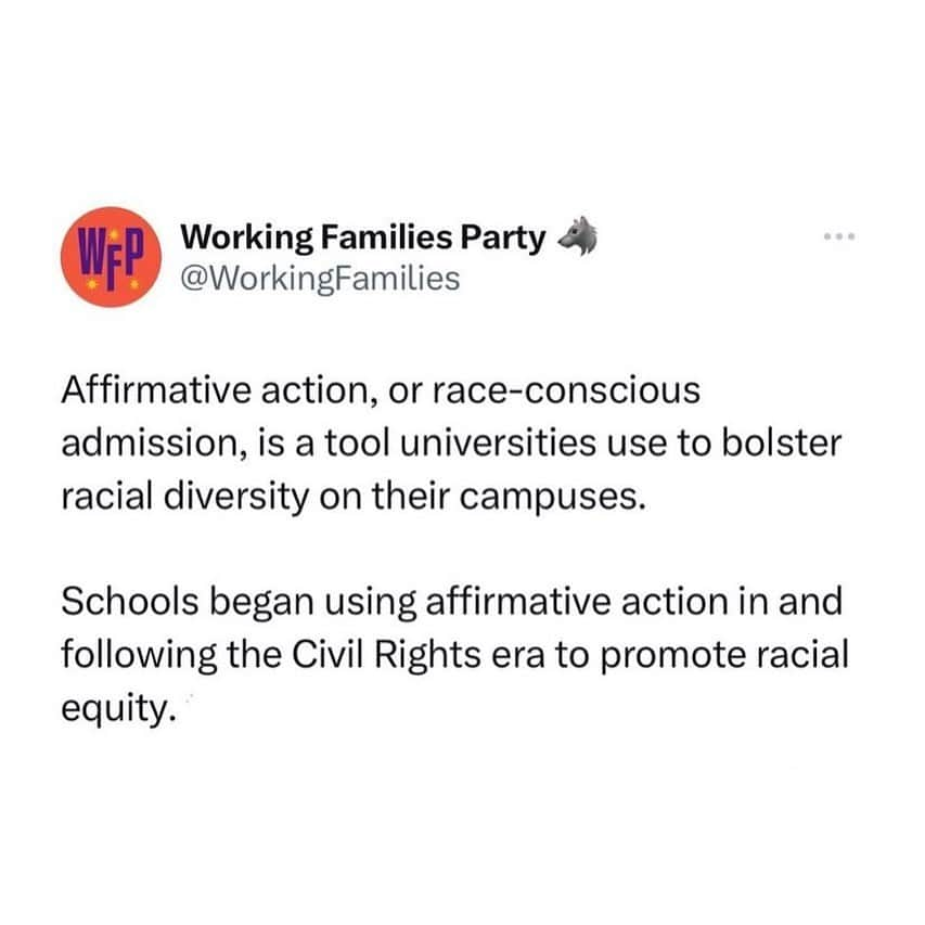 アンバー・タンブリンさんのインスタグラム写真 - (アンバー・タンブリンInstagram)「The Supreme Court continues its onslaught of undoing decades of important precedent aimed at bringing some modicum of real equality and so-called freedom to this country. It’s been a snowball effect since 2016’s election which put three biased judges—Neil Gorsuch, Brett Kavanaugh, and Amy Coney Barrett—in Supreme Court seats so they could serve their God over this country, drastically shifting the balance of the court. All it took was ONE election to upend decades of progress in the United States. ONE. We should all be furious over this ruling on affirmative action, which will impact generations of Black and brown families in an educational system already rigged against them. I am constantly reminded that it didn’t have to be this way. It still doesn’t. Voting matters. Voting matters to save what’s left of our planet, a future for our children, our dignity and our rights to exist as we ARE. If we want this madness to end, it’s going to take all of us paying attention, staying informed, and showing up time and time again to the ballot box. Shame on this ruling by the Supreme Court.」7月1日 6時15分 - amberrosetamblyn