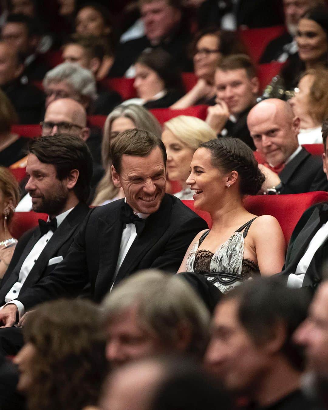 Just Jaredさんのインスタグラム写真 - (Just JaredInstagram)「Alicia Vikander was honored at the Karlovy Vary Film Festival's opening night and her husband Michael Fassbender was there for support! More photos on JustJared.com #AliciaVikander #MichaelFassbender Photos: Getty」7月1日 8時16分 - justjared