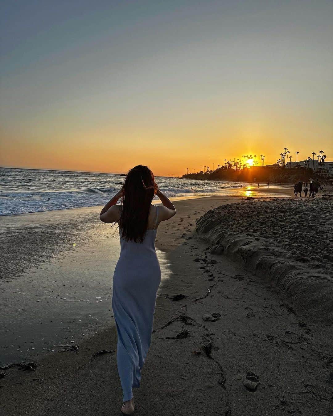 宮坂灯里さんのインスタグラム写真 - (宮坂灯里Instagram)「I love.. #sunset  #sea #lagunabeach」7月1日 8時36分 - m.akari27