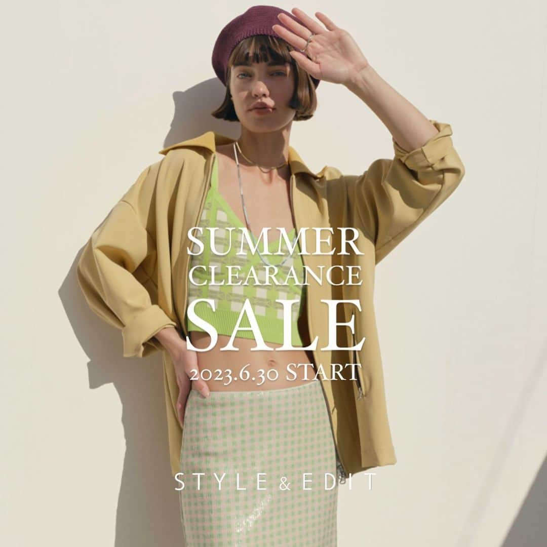 STYLE & EDIT officialさんのインスタグラム写真 - (STYLE & EDIT officialInstagram)「2023 SUMMER CLEARANCE 30-40% OFF  オンラインでも一部SALEアイテムをお求めいただけます。 タカシマヤファッションスクエア @tfs_fashion_official   ※一部除外のブランド、商品がございます。 ※数に限りがございます。品切れの節はご容赦くださいませ。  #styleandedit #takashimaya #summersale #summerfashion #clearancesale」7月1日 9時22分 - style_and_edit_takashimaya