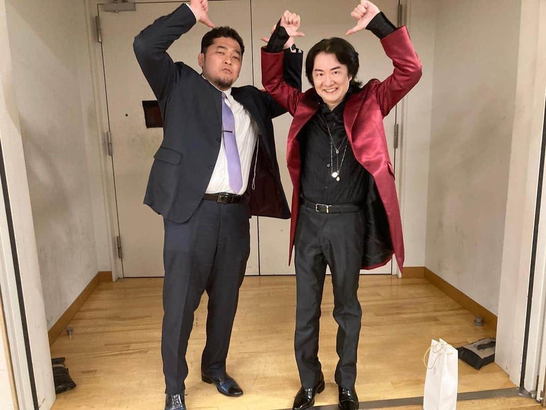 矢野通のインスタグラム：「武蔵野音楽大学学長！ 福井直昭先生と！ 圧巻の演奏だった！ #武蔵野音楽大学  #福井直昭 #ケマルゲキチ」