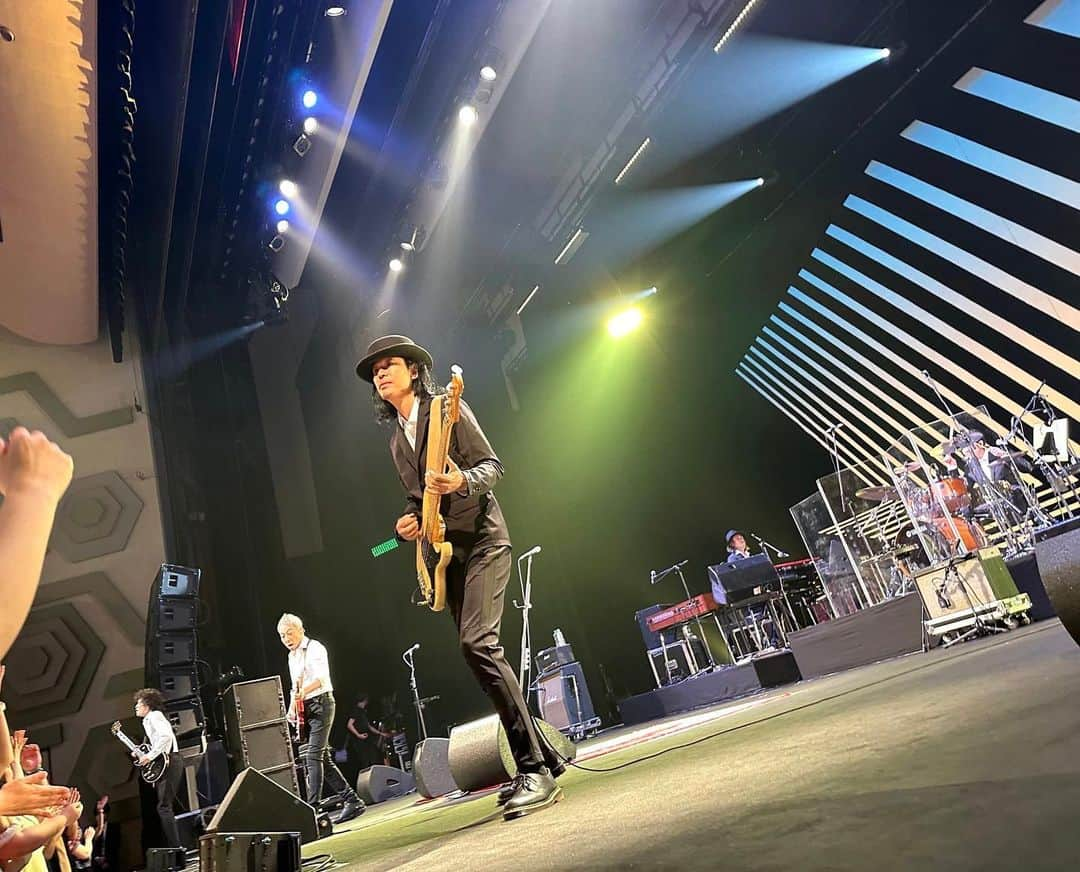 Curly Giraffeさんのインスタグラム写真 - (Curly GiraffeInstagram)「佐野元春 & THE COYOTE BAND「今何処TOUR2023」福岡公演終了‼️」7月1日 22時05分 - curly_giraffe