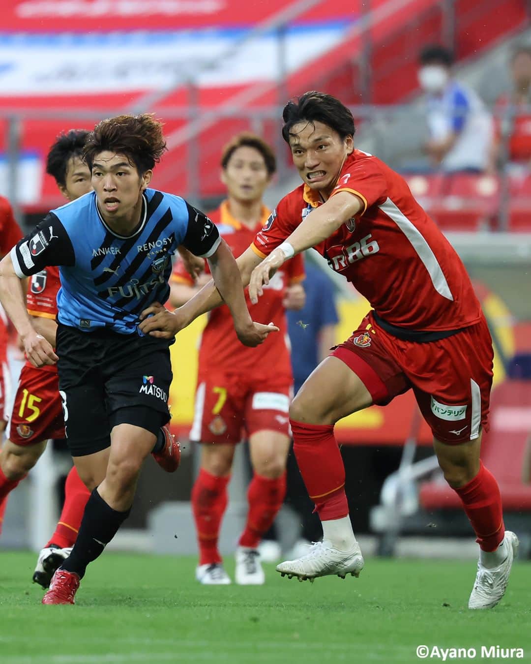 Goal Japanさんのインスタグラム写真 - (Goal JapanInstagram)「🔴 ユンカー＆和泉の得点で川崎Fを下す 🟡 前節、FC東京に敗れて連勝がストップした #名古屋グランパス だが、#ユンカー と #和泉竜司 のゴールで川崎フロンターレを2-0で下し、暫定で2位に浮上！(Photo: Ayano Miura - @ayanoko1115)  #soccer #football #meijiyasudaseimeijleague #jleague #nagoyagrampus #grampus #サッカー #フットボール #明治安田生命Jリーグ #Jリーグ #⚽」7月1日 20時40分 - goaljapan