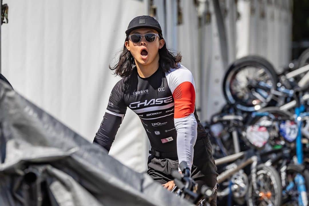 増田優一のインスタグラム：「We’ll see if I can keep the sleeve tomorrow.  #nationalchamps #🇯🇵 #大泉緑地」