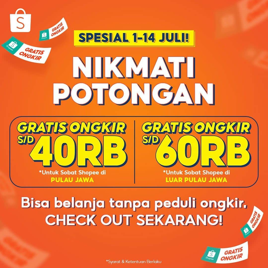 Aurelのインスタグラム：「OMG PAPATA! @attahalilintar INI YANG BIKIN HEBOH TERNYATA  Untung Papata sangat perhatian, hampir aja ketinggalan yang SPECIAL di Shopee, pas dari tanggal 1 - 14 July bakalan ada GRATIS ONGKIR BESAR s/d 40RB untuk yang di pulau Jawa dan GRATIS ONGKIR BESAR S/D 60RB untuk yang di luar pulau Jawa. Hampir aja lewat nih, yang penasaran bisa cek di https://shope.ee/7A9QDsmQUK  Cuma perhatian Papata yang lebih luas dari jangkauan Gratis Ongkir Shopee!」