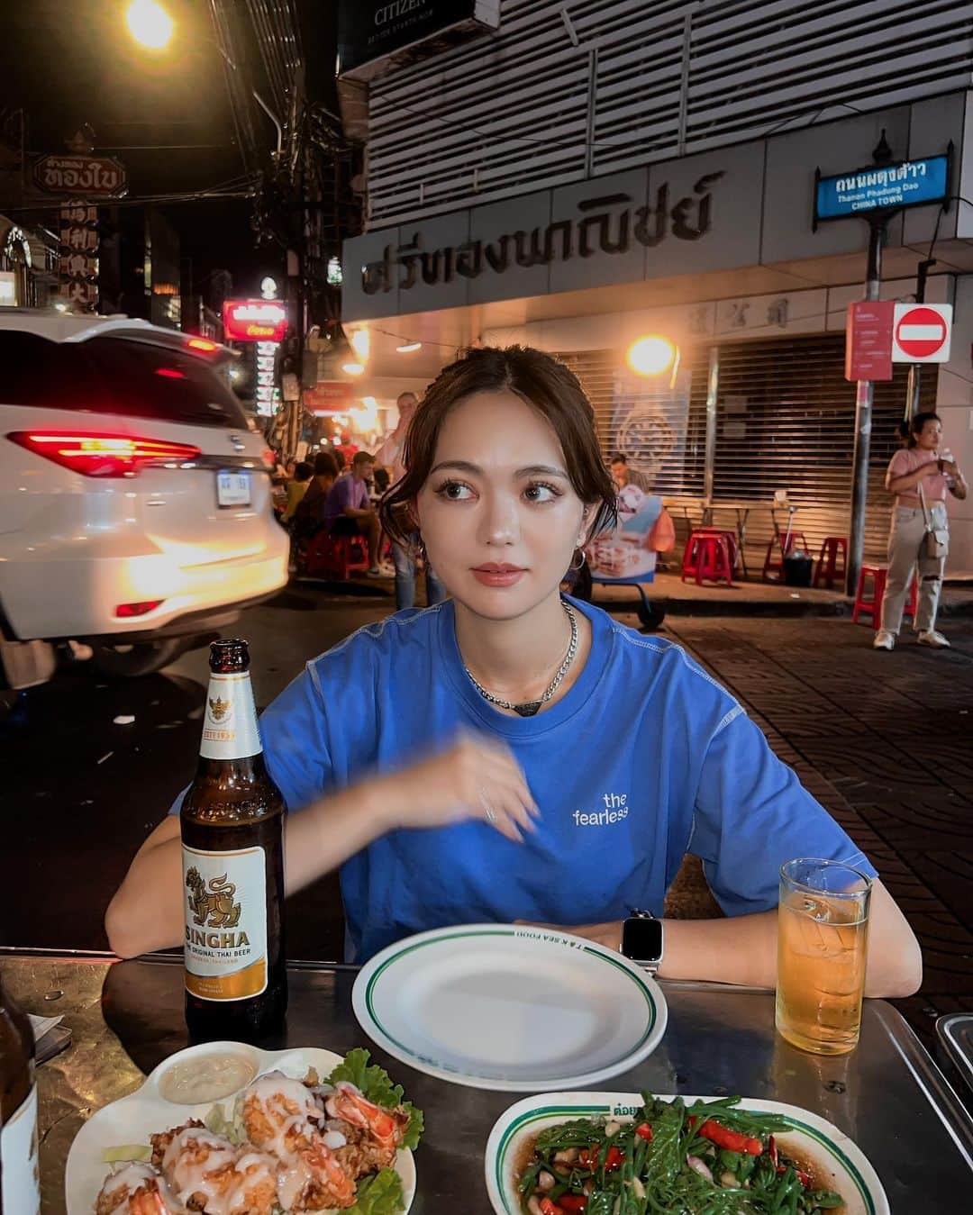 RUI ONUMAのインスタグラム：「前回の旅行はThaiでした🇹🇭  この頃は食いしん全盛期で 食べ物も飲み物もなーんにも気にせず お酒もガンガン飲みまくってた頃🥹w  タイから帰ってきて ちょっと痩せたいなっていう軽い気持ちで チャレンジした @reco0417 先生の指導の元の 5日間ファスティング🔥 （✍️ファスティングレポは ハイライトにまとめてあるのでぜひっ）  始める前は、コンビニ食生活 外食大好きっ子すぎて笑 やばい食生活を送っておりました😂w  ダイエット的ににも 見事に4キロほどストンと落ちてくれて 見た目もかなり変わって 感謝感激でしかないのだけれど🐖✨  自分でも1番驚いてるのが 自分の身体のこと、口にする食べ物のこと 健康のことへの意識がガラッと変わったこと🧚🩵  大袈裟じゃなくファスティング出来て 人生変わった😭🙏✨  ファスティング前が1番びびってて 5日間もなにも食べないことが 恐怖でしかなかったのだけど😨 いざはじめてみたら恐怖どころか めっちゃ快適な生活を送れたよ✌️笑  実際体験してみないと伝わらないことが 多くて悔しいのだけど笑 私のファスティングレポみて少しでも気になった方は ぜひ体験してみてほしいなん🥹🙏✨  #山岡玲子 #オーガニックファスティング #断食」