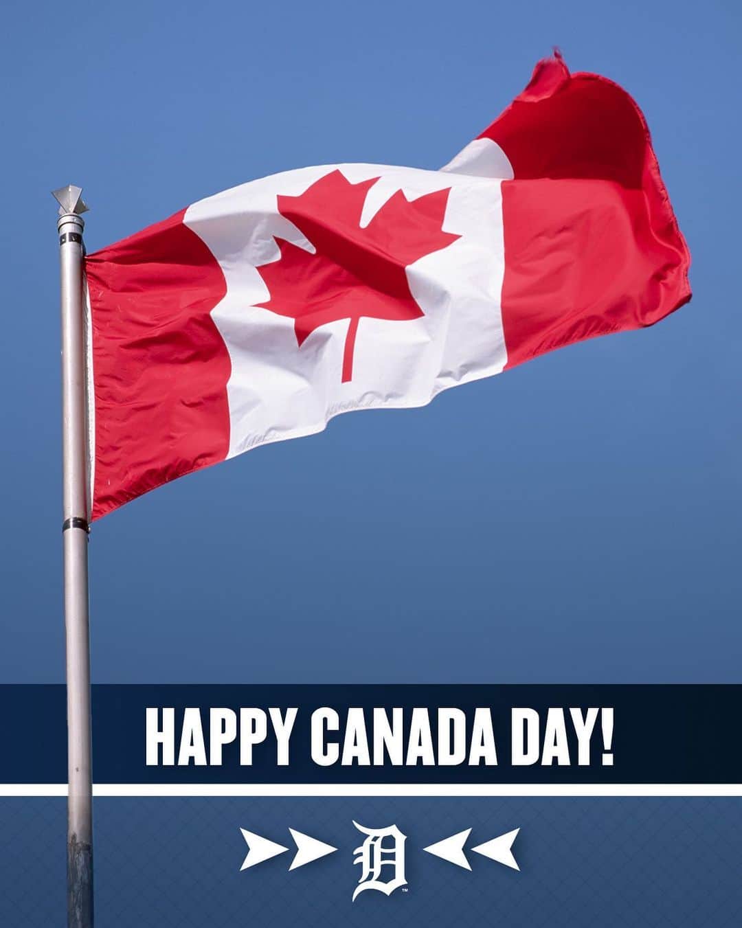デトロイト・タイガースさんのインスタグラム写真 - (デトロイト・タイガースInstagram)「Happy #CanadaDay to our friends north (and south) of the border! 🇨🇦」7月1日 22時00分 - tigers