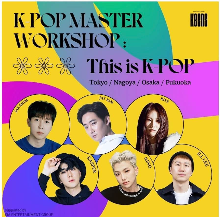 JaeWon Shimのインスタグラム：「真のK-POPを体感できるダンスワークショップ ✳︎K-POP MASTER WORKSHOP: This is KPOP✳︎ 日本での開催が決定しました！  "Keens Academy"がついにオンラインを飛び出し、日本のみなさんに会いにいきます🌟  開催期間：8/19(土)〜8/30(水) 開催場所：東京、名古屋、大阪、福岡  この夏、みんなで一緒に踊り体感しましょう🌻  ✅詳細はこちらから！ @keens_japan https://k1stshop.jp/news/thisiskpop  #KeensAcademy #KeensbyED #ダンスワークショップ #KPOP #Thisiskpop #JAESHIM #심재원 #パフォーマンスディレクター #ダンストレーナー #SMTOWN #BoA #NOWNESS #東方神起 #CIRCLE_with #SHINee #FIVE #fx #EXO #The_EXOrDIUM #RedVelvet #aespa #SYNK_HYPERLINE #aespaLIVETOUR2023_SYNK_HYPERLINE」