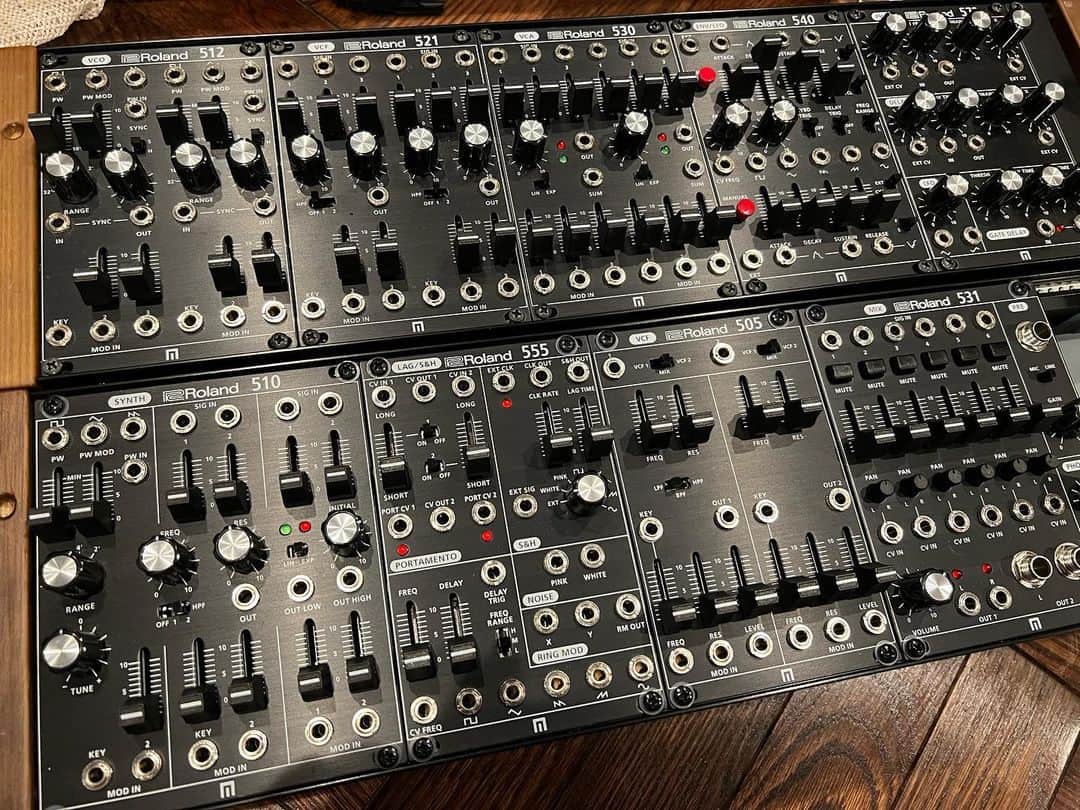 本間昭光のインスタグラム：「こいつはヤバいぞ #roland500」