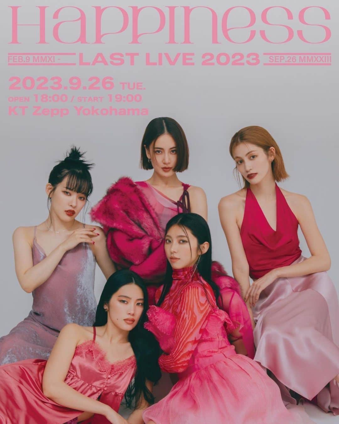 川本璃のインスタグラム：「. Happiness LAST LIVE 2023 "Happiness" 2023/09/26  #Happiness」