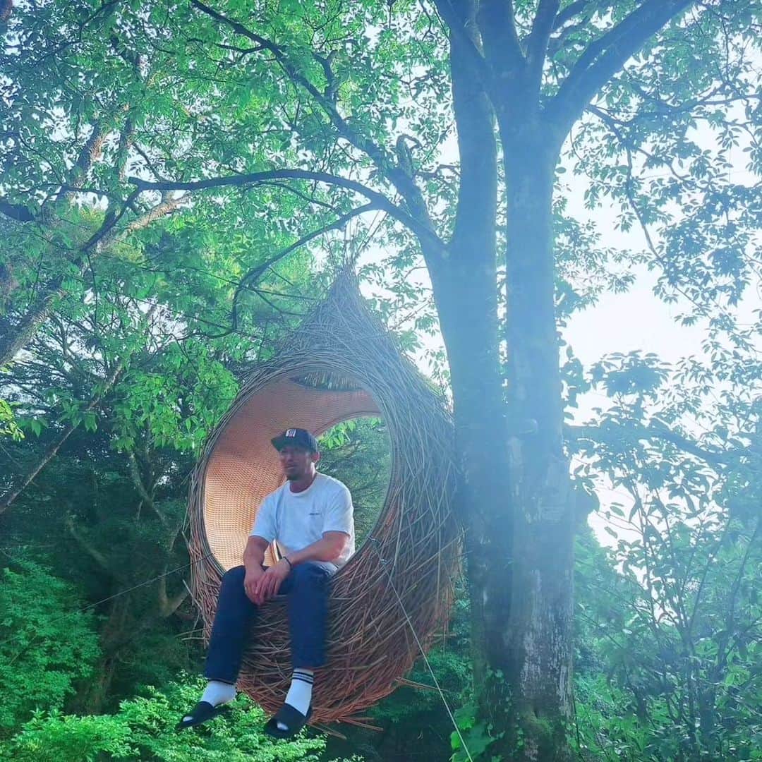 武蔵さんのインスタグラム写真 - (武蔵Instagram)「森の住人になりました。  #武蔵 #villalagi #神秘な森の特別な時間」7月1日 14時45分 - musashi_k1karate