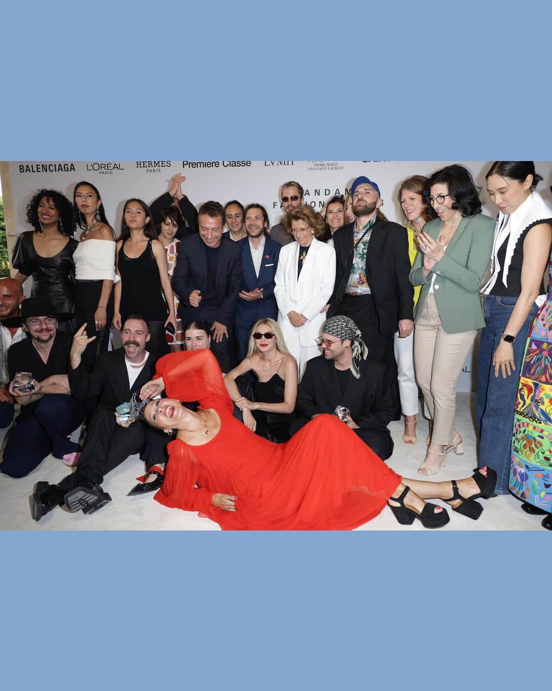 Just Jaredさんのインスタグラム写真 - (Just JaredInstagram)「Gigi Hadid keeps it sharp and classy while attending the ANDAM Fashion Awards in Paris #GigiHadid Photos: Getty」7月1日 15時18分 - justjared