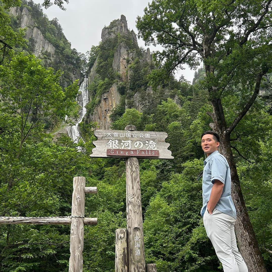 杉谷拳士さんのインスタグラム写真 - (杉谷拳士Instagram)「. 【北海道】 層雲峡😊 大自然にありがとう👏‼️  #北海道 #hokkaido #層雲峡 #銀河の滝 #マイナスイオン #深呼吸 #幸せ  #シマエナガ　発見」7月1日 15時49分 - kenshi.02