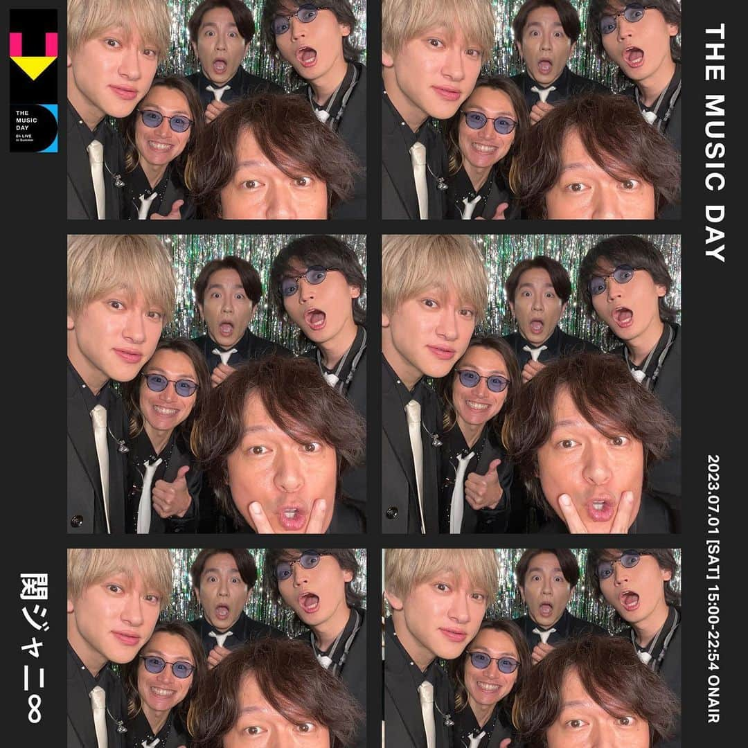 日本テレビ「The Music Day」さんのインスタグラム写真 - (日本テレビ「The Music Day」Instagram)「【関ジャニ∞】のバックステージフォトを公開！ ただいま生放送中！ぜひご覧ください💫  #THEMUSICDAY #関ジャニ @kanjani8_official」7月1日 22時21分 - musicday_official