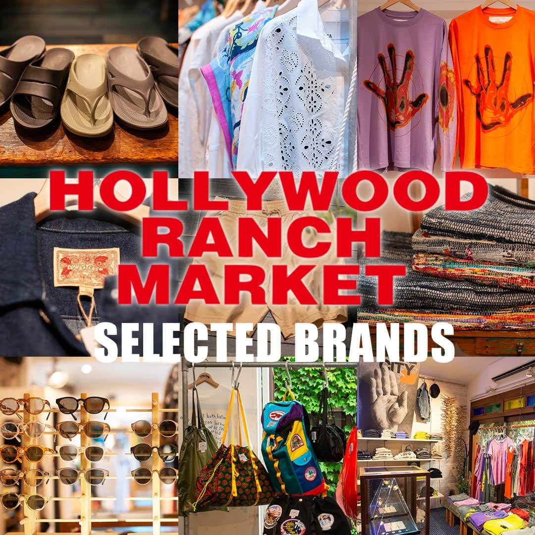 ハリウッドランチマーケットのインスタグラム：「HOLLYWOOD RANCH MARKETにて展開している数多くのセレクトアイテムの中から注目のブランドをピックアップしてご紹介します。  詳細は @seilin_official ストーリーズハイライト"FEATURE" または、SEILIN ONLINE SHOPよりご覧いただけます。 https://www.hrm-eshop.com/shop/pages/hrm_select.aspx  ------------------------------- (Dear international customers) We offer international shipments. Please visit SEILIN ONLINE SHOP to make purchases. -------------------------------  #hollywoodranchmarket  #ハリウッドランチマーケット  #聖林公司 #seilin」