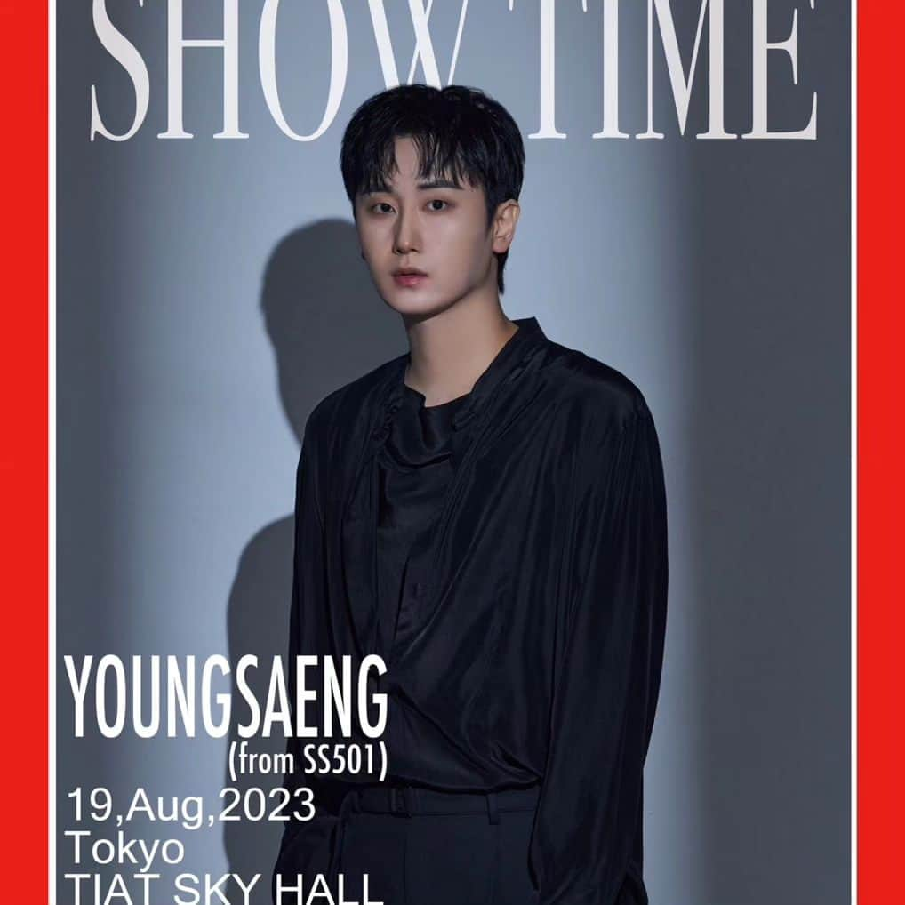 ホ・ヨンセンのインスタグラム：「제목 : YOUNG SAENG 『SHOW TIME』  스케줄:  2023/08/19(토) 【東京】TIAT SKY HALL (https://www.tiatskyhall.jp) 144144-0041 도쿄도 오타구 하네다공항 2초메 6-5 【1부】	 OPEN 13:00 / START 13:30 ~ (15:00 종료 예정) 【2부】  OPEN 17:00 / START 17:30 ~ (19:00 종료예정)  티켓 : 11,000엔 (세금 포함)  출연자:YOUNG SAENG  티켓 접수 URL 오피셜 선행(선착) 7/15(토) 18:00~  공연 관련 문의: ppproduction.customer@gmail.com  【주최】 주식회사 STAR CITY T&E / 주식회사 P.P.Productions 【기획·제작】주식회사 P.P.Production」