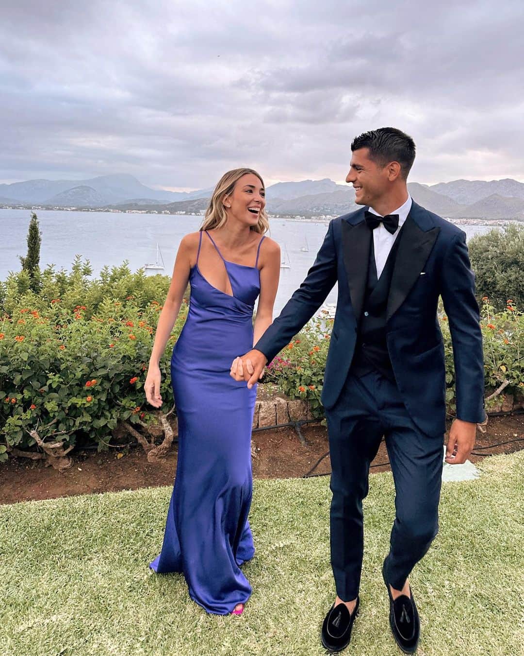 アルバロ・モラタのインスタグラム：「Paddy & Marcos 💒💍♥️ Mallorca 30.06.23」