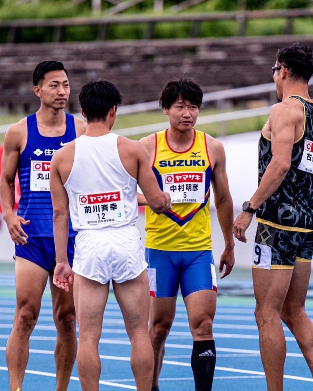 右代啓祐さんのインスタグラム写真 - (右代啓祐Instagram)「1500m🏃‍♂️🏃‍♂️🏃‍♂️💨  Photo by @chibeeeev  #右代啓祐 #kokushikan  #kokushikanuniversity  #国士舘大学 #decathlon  #decathlete  #workout  #trainingday  #run #jump  #throw #十種競技  #smile  #smile😊 #山田水産 #山田の鰻 #鰻アスリート #味の素 #ビクトリープロジェクト #アミノバイタル」7月1日 19時49分 - ushirok