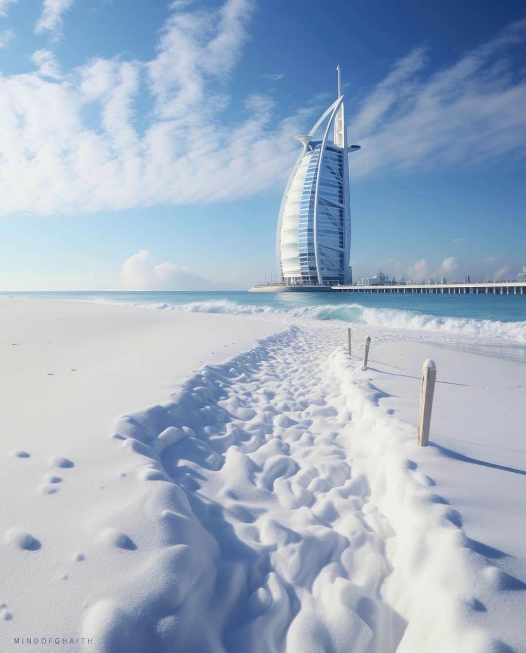 のインスタグラム：「Dubai Summer Surprises 😅 #دبي 📷:@mindofghaith」