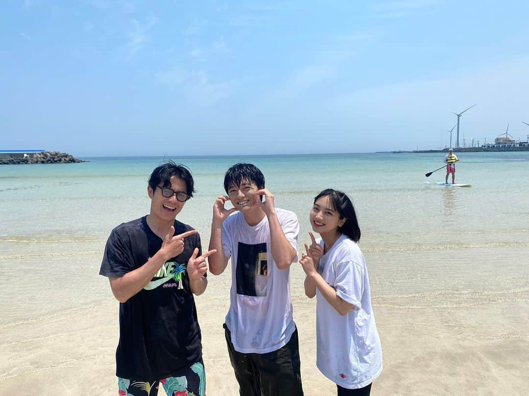 Kaitoのインスタグラム：「済州島ロケの思い出。  楽しかったなぁ🥰 写真最後まで見てね。  来週もスタジオにはいませんが、週末トラベル大邱編行ってます！ 観てね〜😘 #王様のブランチ #週末トラベル #済州島」