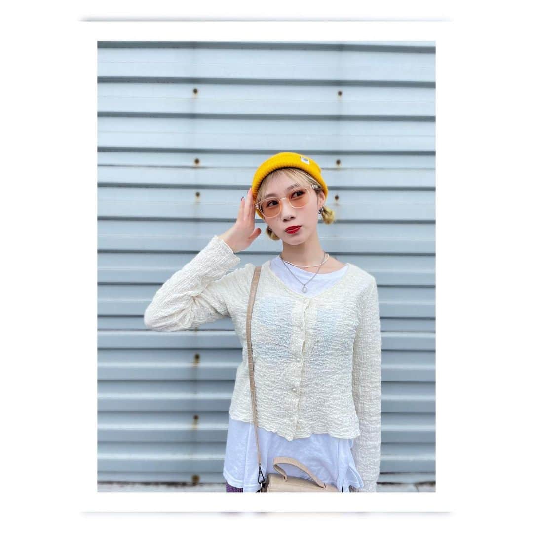 稲葉るりのインスタグラム：「🕶バージョン！！！  #ゆかダック　#ヘアメイクアップアーティスト　#美容　#ファッション　#コーディネート」