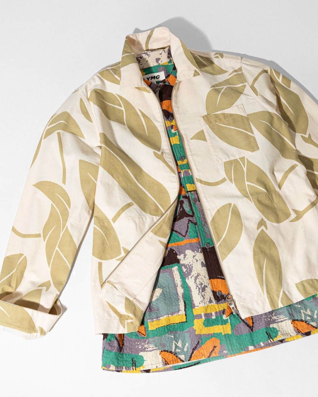 ガーブストアのインスタグラム：「YMC returns for Pre-Fall '23 with an offering of familiar favourites, revamped in updated prints and patterns.」