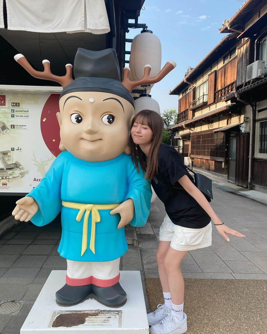 横島ふうかさんのインスタグラム写真 - (横島ふうかInstagram)「せんとくんと。🫶   #奈良公園 #奈良観光  #奈良県  #奈良旅行  #せんとくん #鹿」7月2日 6時31分 - fuka_yokoshima