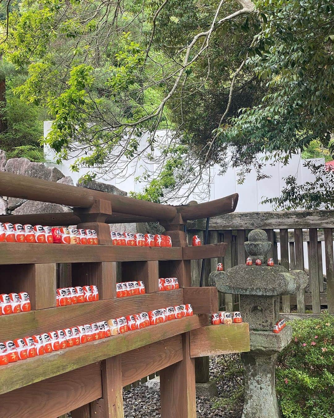 横島ふうかさんのインスタグラム写真 - (横島ふうかInstagram)「勝運の寺 『勝尾寺』へ行ってきました🚗 勝ちダルマがあちこちに置かれてて 探すのが楽しくなっていました⛄️ ダルマのお写真ばかりでごめんね（笑）  みんなにも、勝ちダルマパワーおすそわけ🎁⋆* 今日もハッピーな1日にしようね🌈   #勝尾寺 #勝ちダルマ  #大阪観光  #大阪旅行  #大阪」7月2日 6時28分 - fuka_yokoshima