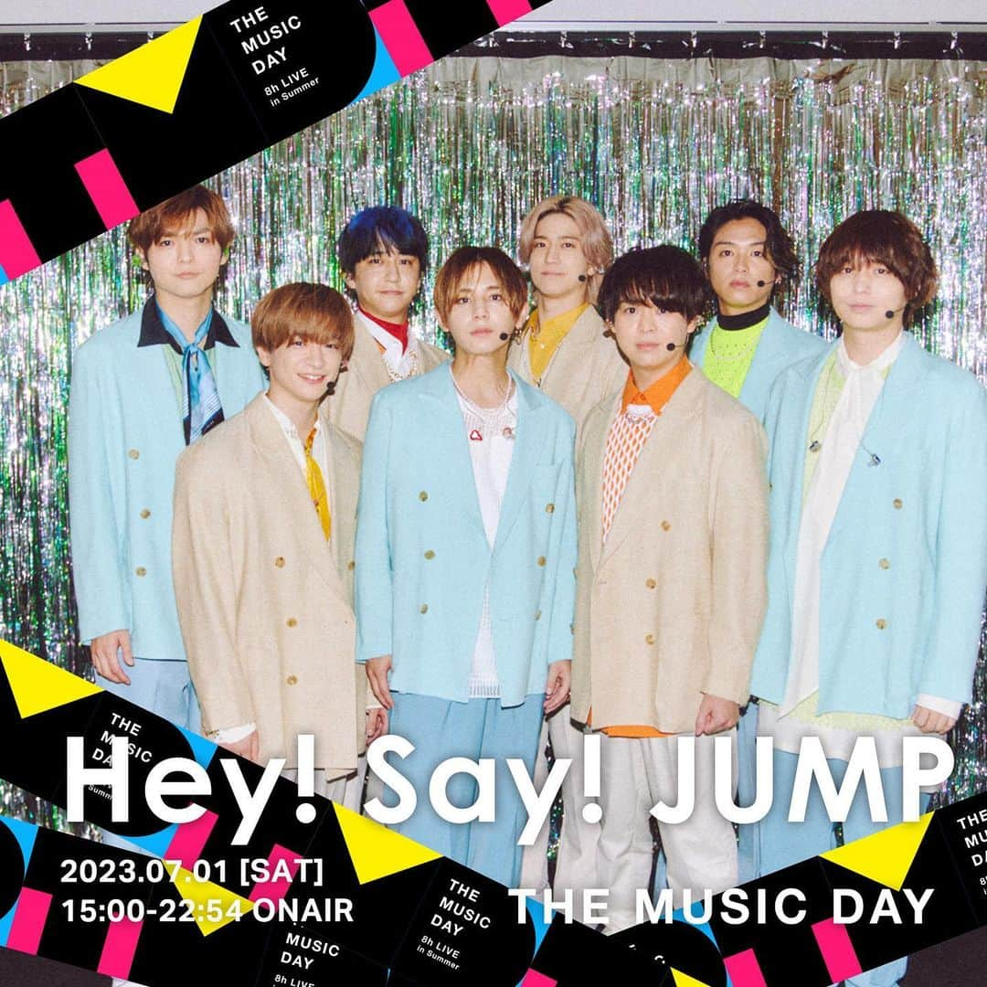 日本テレビ「The Music Day」さんのインスタグラム写真 - (日本テレビ「The Music Day」Instagram)「【Hey! Say! JUMP】のバックステージフォトを公開！ ただいま生放送中！ぜひご覧ください💫  #THEMUSICDAY #HeySɑyJUMP @heysayjump_official」7月1日 22時23分 - musicday_official