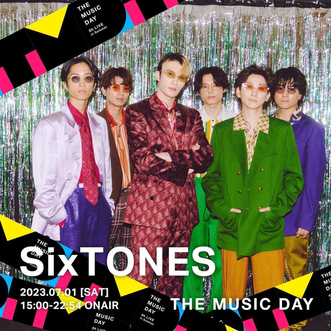 日本テレビ「The Music Day」のインスタグラム：「お待たせしました！  システムエラーで投稿が遅れてしまい大変失礼いたしました。 改めて【SixTONES】のバックステージフォトを公開いたします！  SixTONESのみなさん、 #こっから 最高のステージをありがとうございました💫  #THEMUSICDAY #SixTONES  #SixTONES_こっから @sixtones_official」