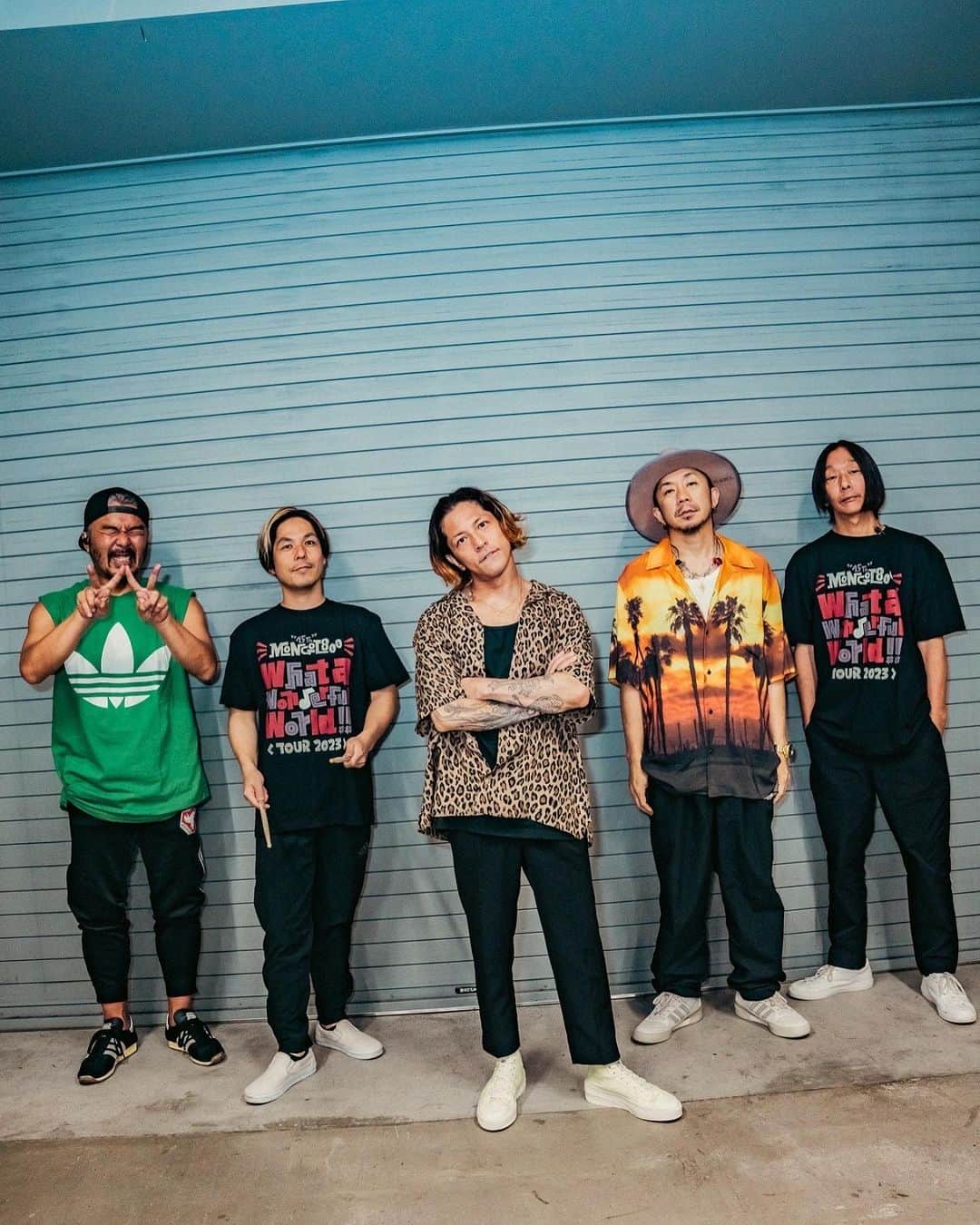 桜井誠のインスタグラム：「2023.7.1 MONGOL800 What a wonderful World at zepp HANEDA photo by @shot.row  #dragonash #mongol800」