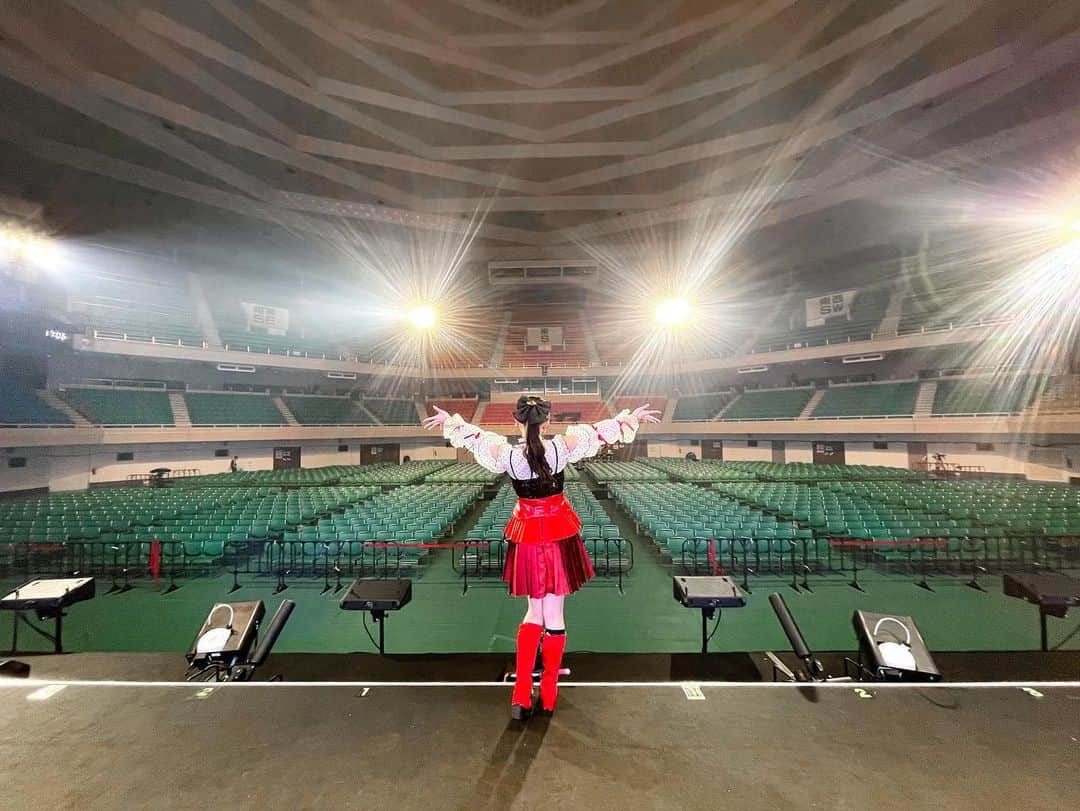 鈴木瞳美のインスタグラム：「❤︎  夢のような最高の景色をありがとう！！！❤︎」