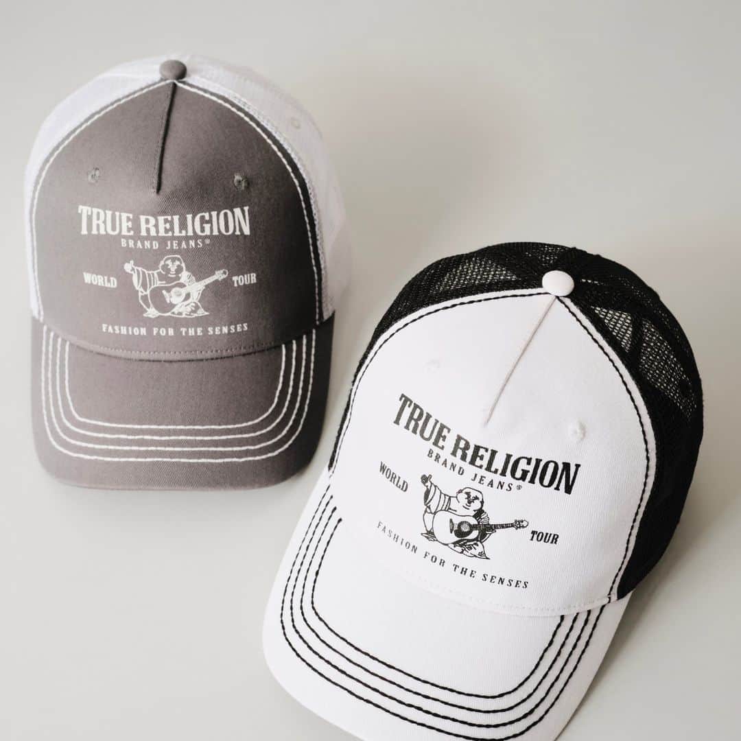 トゥルーレリジョンさんのインスタグラム写真 - (トゥルーレリジョンInstagram)「The Buddha Trucker Hat  [link in bio to shop]  #TrueReligion」7月2日 1時00分 - truereligion