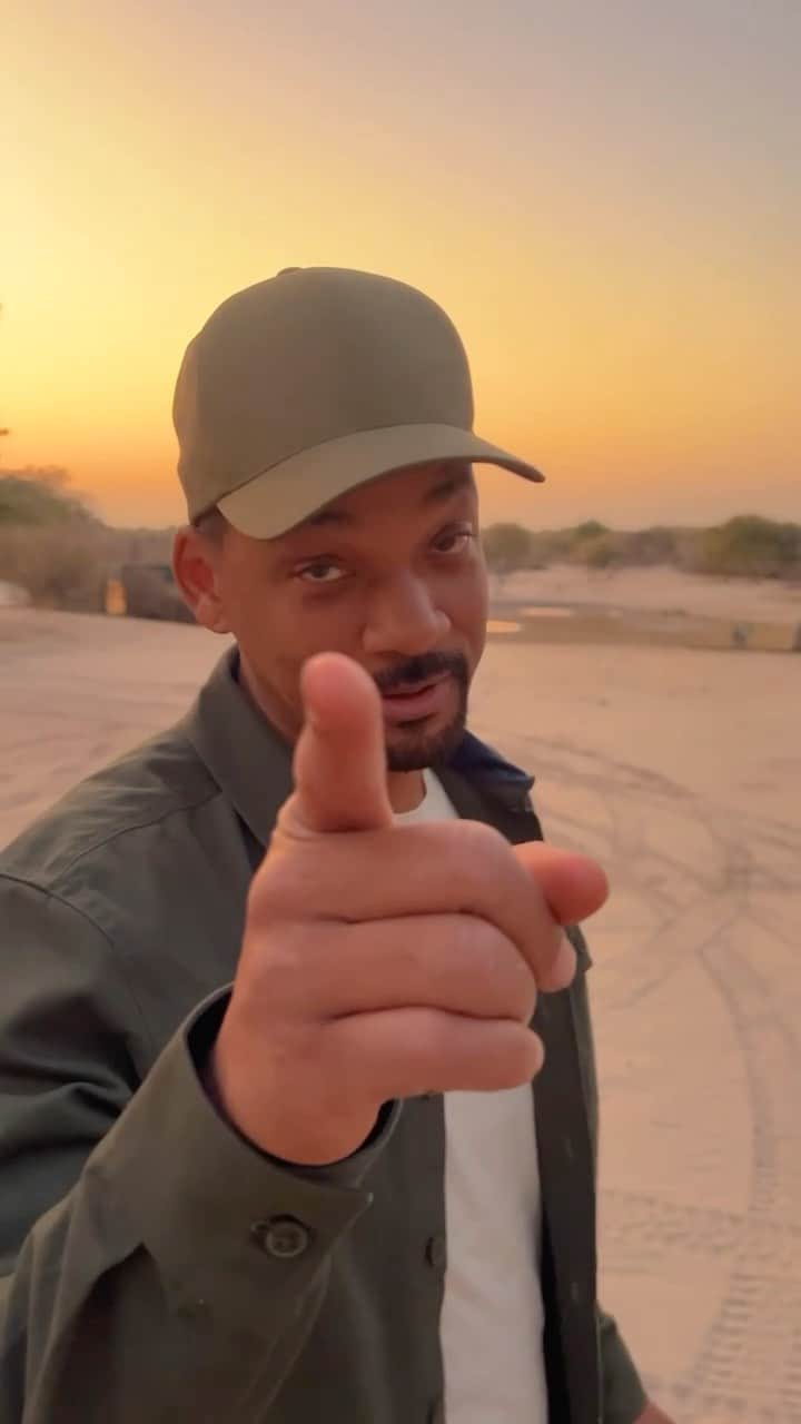 ウィル・スミスのインスタグラム：「Welcome to Botswana’s favorite game show, Who Wants To Be A Willionaire? 📹 @jas @westbrook」