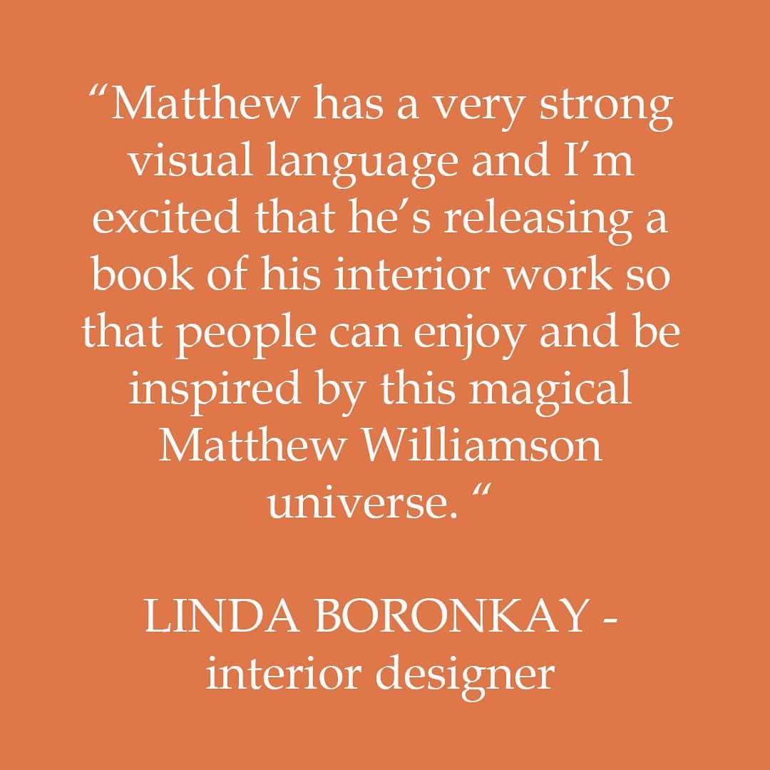 マシューウィリアムソンさんのインスタグラム写真 - (マシューウィリアムソンInstagram)「LIVING BRIGHT   Well, this is very exciting news for me! My first ever interior design book is finally here. Published by Thames and Hudson, it’s taken a team of very talented people working hard over the past two years to bring my vision to life. From the ever-changing rows of tear sheets and ideas taped on my studio walls to the finished product. I couldn’t be more proud of the end result.   I’ve tried to distil what I know and love about living with colour into an inspiring, uplifting and practical book for everyone keen to give colour a go. It’s not about the science or theory of colour as there’s tons of books about that already but more about the art of colour, how I use it and what it means to me.   In the book I talk about how in my early years watching my mother dress herself and our family home with colour inspired me and shaped what I do today, largely due to the effects it had on her and those around her. My daughter Skye’s influence is in there too. She’s showing me a whole new perspective on colour, which is why I’ve split the book into seven chapters, each one focusing on a colour of the rainbow. This breakdown enables you to instinctively zone in on the colours that make you feel good. Surely that’s a great place to start.   I’ll share lots more about the books contents here on IG when it’s released on 7th September but it’s available now to pre order from a wide range of retailers. Just tap the link in my bio to find out more about it and order your copy.   A massive thank you to those who already have. I really do appreciate it and hope you enjoy Living Bright just as much as I have enjoyed creating it!」7月2日 2時07分 - matthewwilliamson