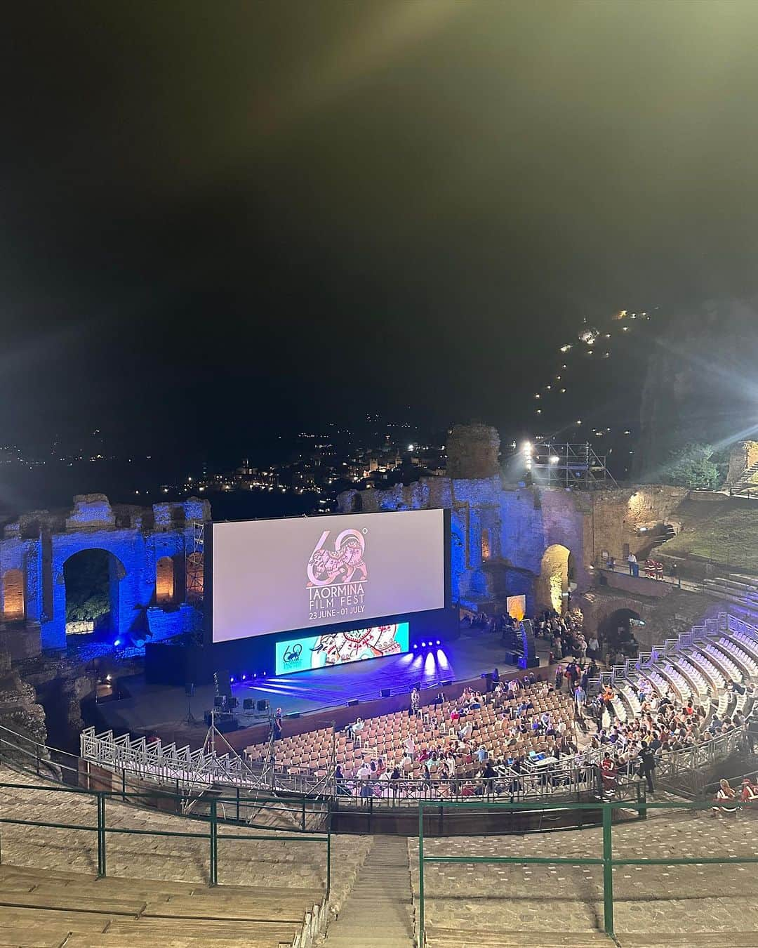 カルーシェ・トランさんのインスタグラム写真 - (カルーシェ・トランInstagram)「@divinitythefilm international premiere at @taorminafilmfestival at the Teatro Antico! What a dream! Truly feeling so blessed living in this moment ❤️🇮🇹」7月2日 2時17分 - karrueche