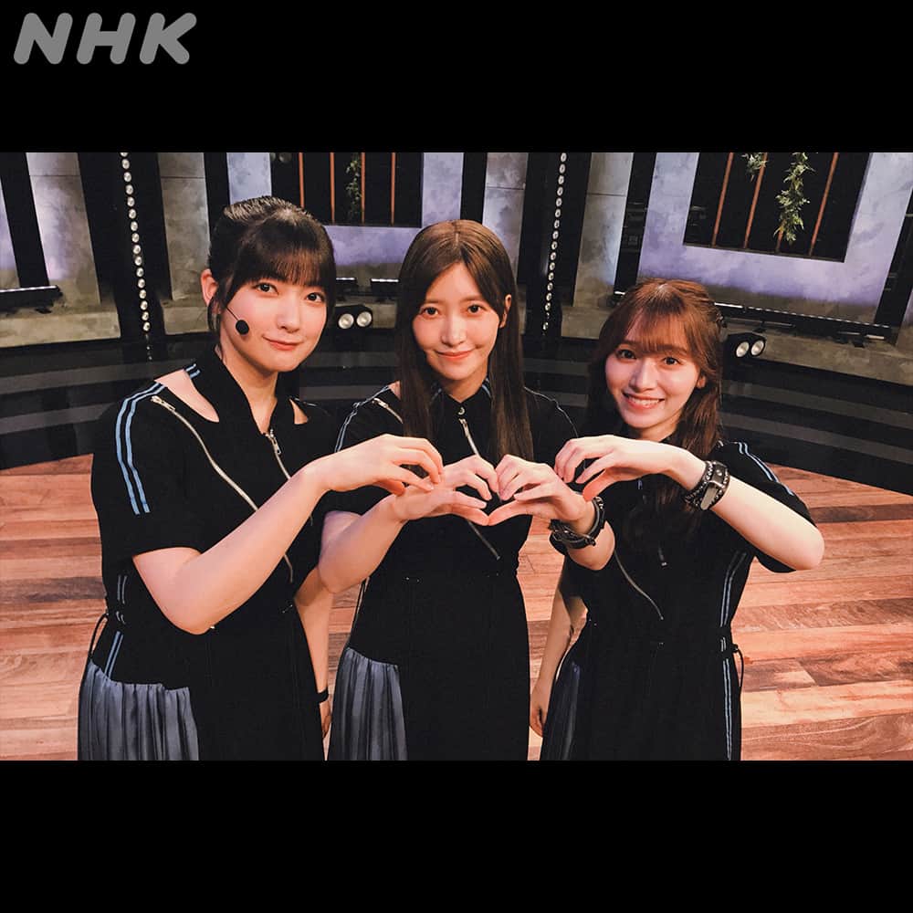 NHK「シブヤノオト」さんのインスタグラム写真 - (NHK「シブヤノオト」Instagram)「「Venue101」BACK STAGE  🌸櫻坂46🌸①  生放送当日のオフショットを公開📸 またライブしに来てくださいね💗  #櫻坂46 #Venue101」7月3日 12時00分 - nhk_venue101