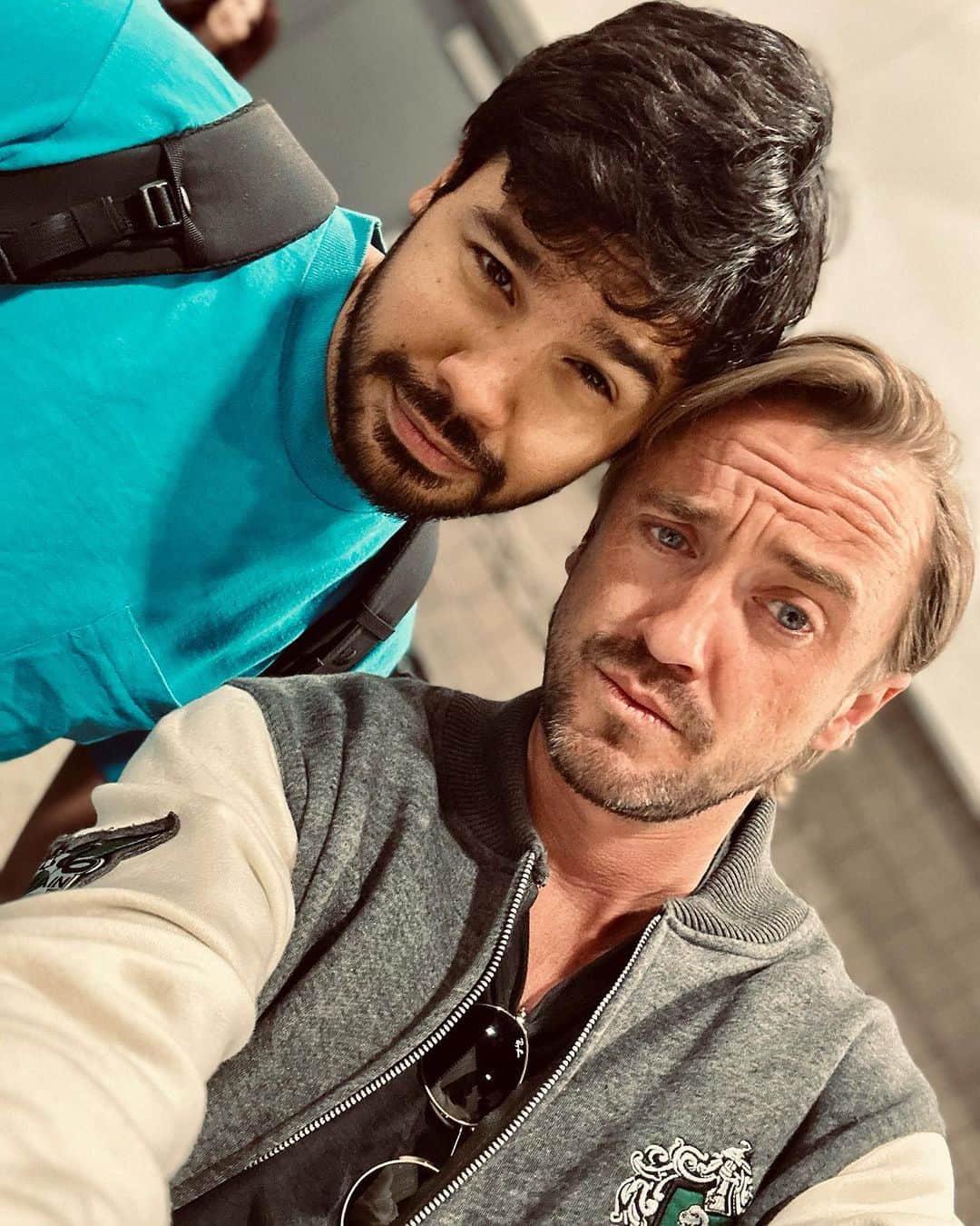 トム・フェルトンのインスタグラム：「Cisco x Julian #flashback ⚡️」