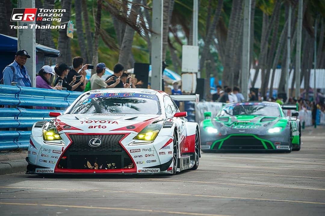 Toyota team thailandさんのインスタグラム写真 - (Toyota team thailandInstagram)「ลุยต่อวันนี้ Race 4 เชียร์ Man & Ton ในรุ่น GT3 ดุ แรง โหด 🚗#9 Drivers: ณัฐพงษ์  ห่อทองคำ (Nattapong H.) / มานัต กุละปาลานนท์ (Manat K.) Car: Lexus RC-F Class: GT3 Pro Race 3: 4th In Class & Overall」7月2日 9時12分 - toyotagazooracingteamthailand