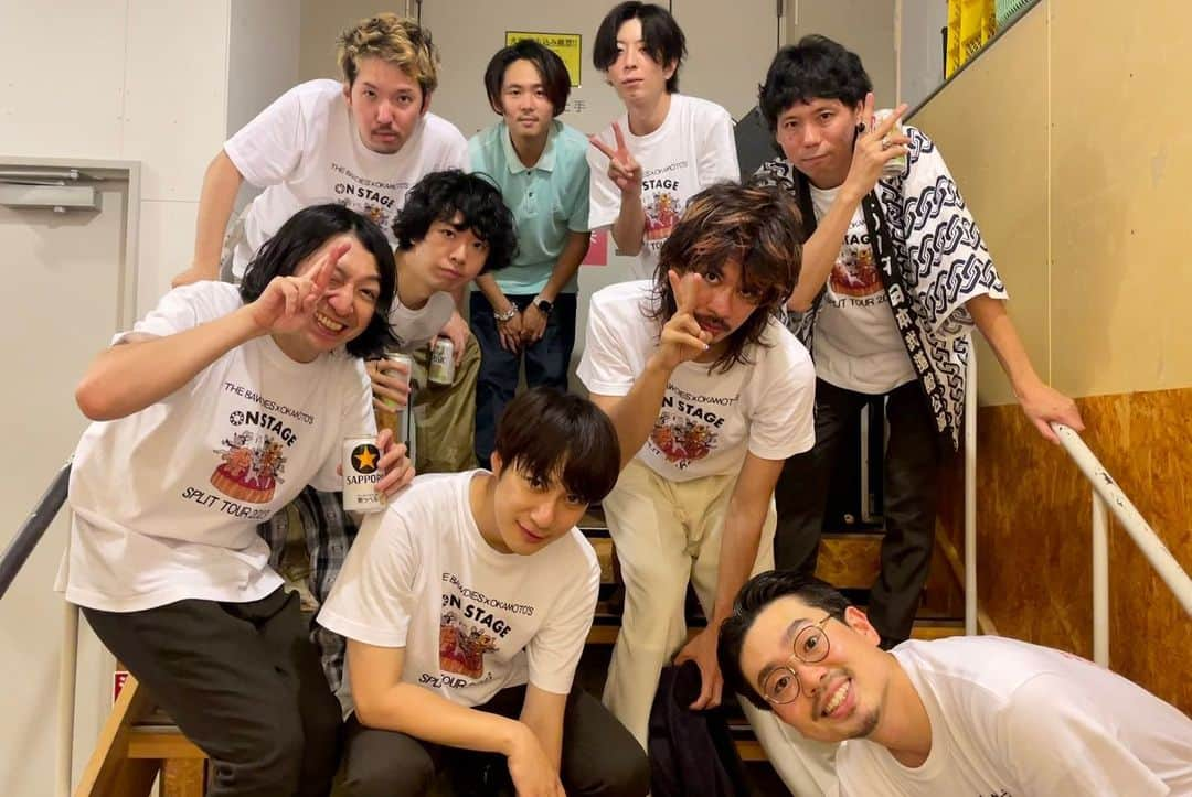 THE BAWDIESさんのインスタグラム写真 - (THE BAWDIESInstagram)「OKAMOTO'Sとのツアー…これは伝説になっていくと断言します！もう楽しいの限界をこえて、過去最高の多幸感に溢れています！ 絶対に参加して笑顔と光に包まれ昇天して下さい！  次は7月14日福岡DRUM LOGOS！待ってるぜ！お楽しみにー！  …終わりたくない。。  #bawdies #thebawdies #okamotos #onstage」7月2日 9時28分 - thebawdies