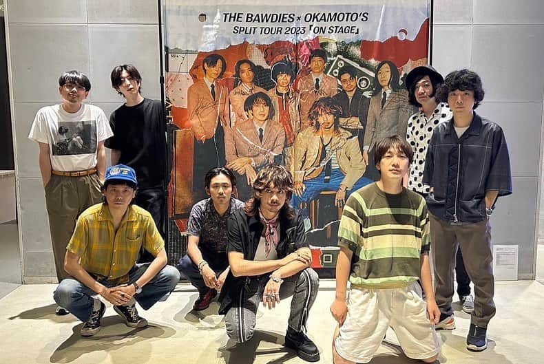 THE BAWDIESさんのインスタグラム写真 - (THE BAWDIESInstagram)「OKAMOTO'Sとのツアー…これは伝説になっていくと断言します！もう楽しいの限界をこえて、過去最高の多幸感に溢れています！ 絶対に参加して笑顔と光に包まれ昇天して下さい！  次は7月14日福岡DRUM LOGOS！待ってるぜ！お楽しみにー！  …終わりたくない。。  #bawdies #thebawdies #okamotos #onstage」7月2日 9時28分 - thebawdies