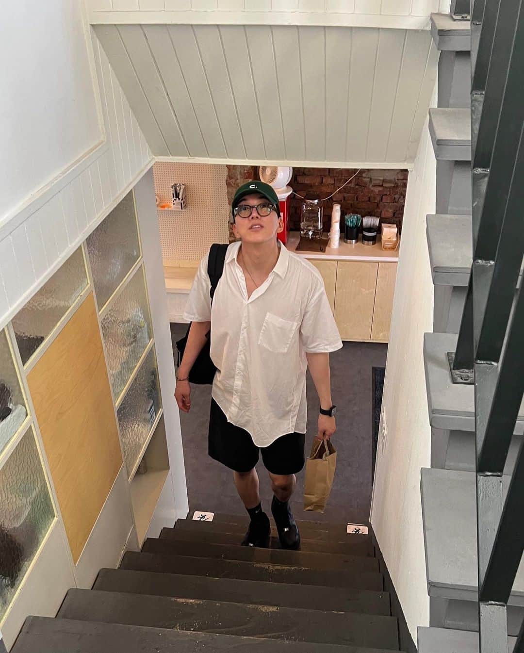 ト・サンウのインスタグラム：「이리저리 움직이는 📸🍉」
