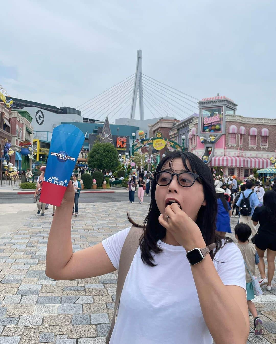 松井千士さんのインスタグラム写真 - (松井千士Instagram)「大阪旅行🐙 #usj  #ユニバ #嫁 #ティラノサウルス #テラノサウルスと勘違い #32 #紅屋」7月2日 16時58分 - chihito1114