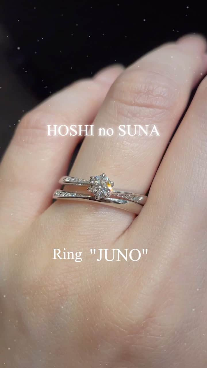 JKプラネット銀座.表参道.福岡|結婚指輪セレクトショップのインスタグラム：「💍 HOSHI no SUNA-星の砂-  【HOSHI no SUNA】 ご婚約指輪&ご結婚指輪のご紹介🪐  ▶︎リングの詳細はプロフィール欄のURLへ☝🏻 @jkplanet.jewelry ┈┈┈┈┈┈┈┈┈┈┈┈┈┈┈┈┈ ＊【JKPLANET】 SHOP LIST 銀座本店・銀座2丁目店・表参道店・横浜元町店 大宮店・名古屋栄店・福岡天神店・熊本上通店 宮崎橘通り店・鹿児島天文館 ┈┈┈┈┈┈┈┈┈┈┈┈┈┈┈┈┈  #JKPLANET #JKプラネット　 #HOSHInoSUNA #星の砂  #結婚指輪 #婚約指輪 #マリッジリング　 #エンゲージリング #ゴールドリング　 #コンビネーションリング #指輪探し  #結婚準備 #入籍報告 #プレ花嫁 #指輪ショット  #wedding #フォトウェディング #プレ花嫁  #結婚しました #jewelry #engagementring  #花嫁準備 #サプライズ #プロポーズ  #カップル #入籍 #婚約 #挙式 #卒花嫁」